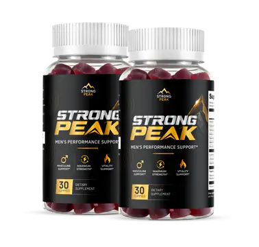 2 Bottles of Strong Peak gummies